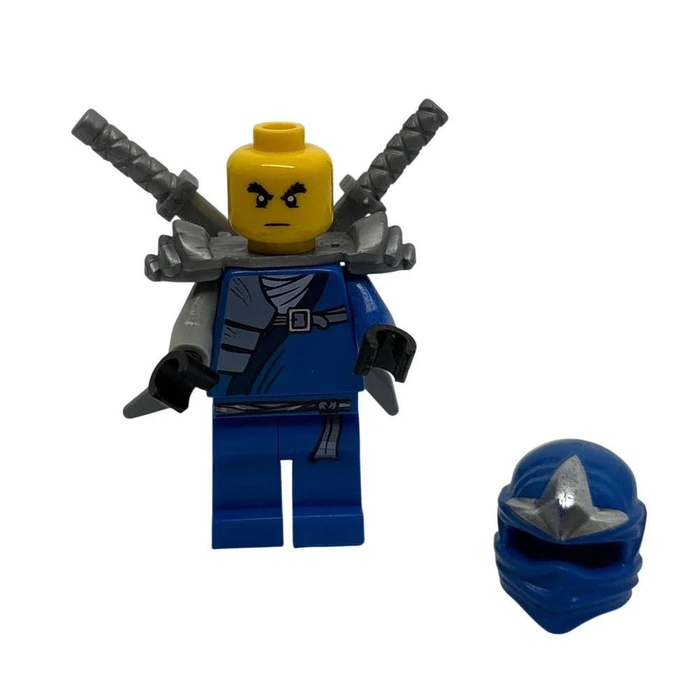 LEGO Ninjago Jay ZX Minifigure Blue Ninja with Armor and Dual Katanas 2012